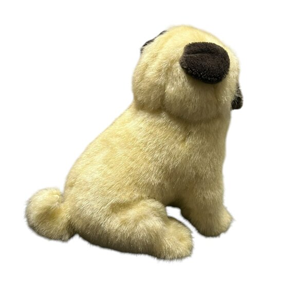 Hallmark My Best Friend Dog Plush Pug Small 7 inch Stuffed Animal Toy NEW - Picture 4 of 9
